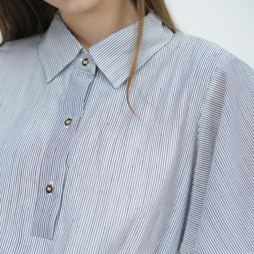SIXDO Woven Flared Dress for Women